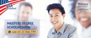 ทุนปริญญาโท Webster University