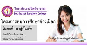 วิทยาลัยเซาธ์อีส ทุนปริญญาตรี
