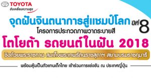 ประกวดภาพวาดระบายสี Toyota Dream Car Art Contest